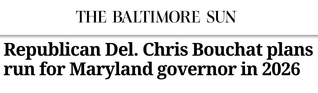 Chris Bouchat plans to run for governor