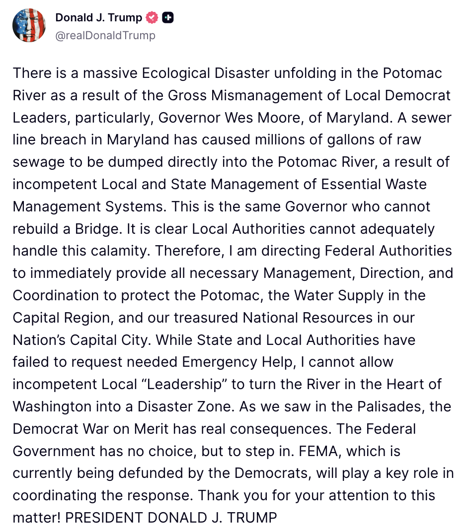 Trump ranting on Truth Social