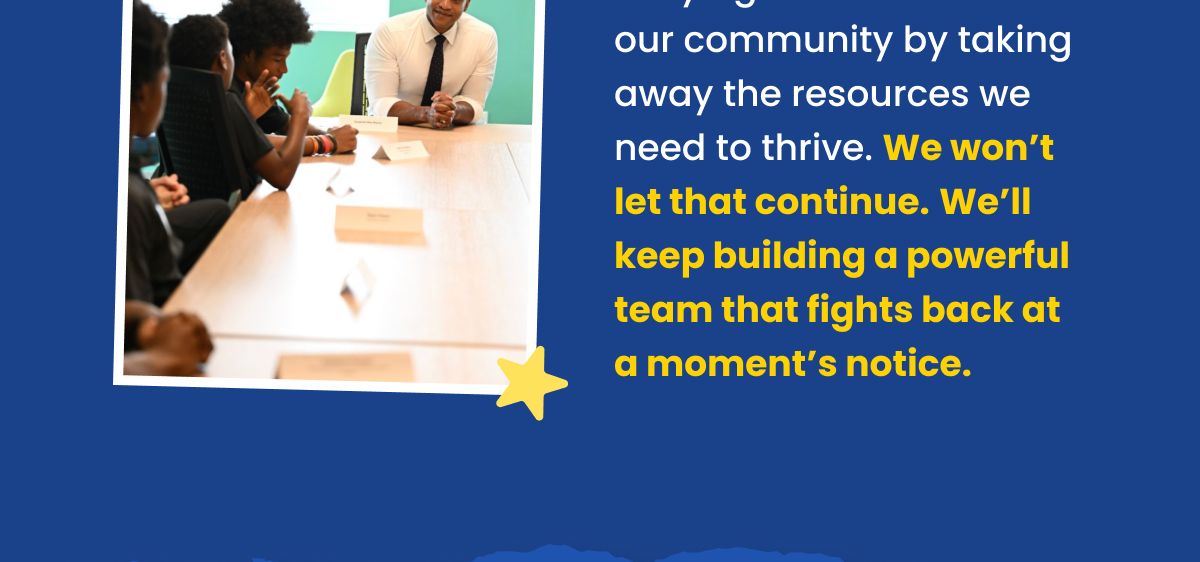 We'll keep building a powerful team that fights back at a moment's notice.