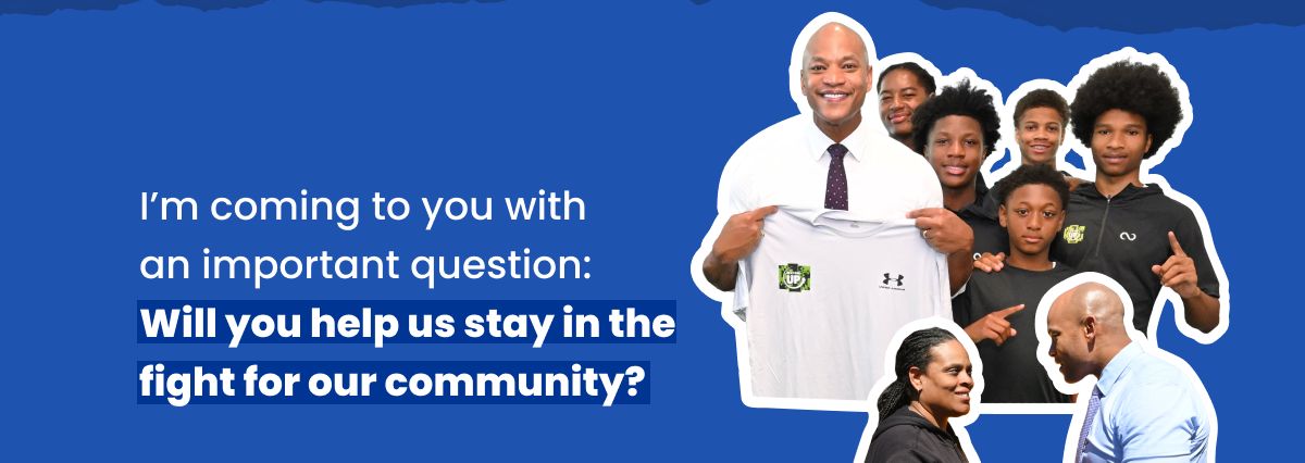Will you help us stay in the fight for our community?