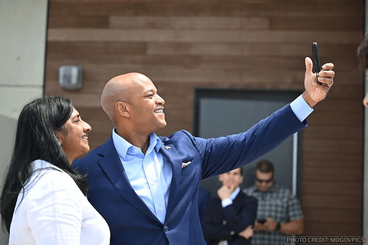 Wes taking a selfie with Aruna