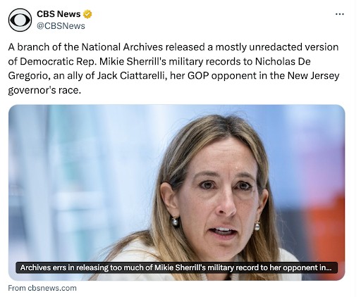 Tweet from CBS News