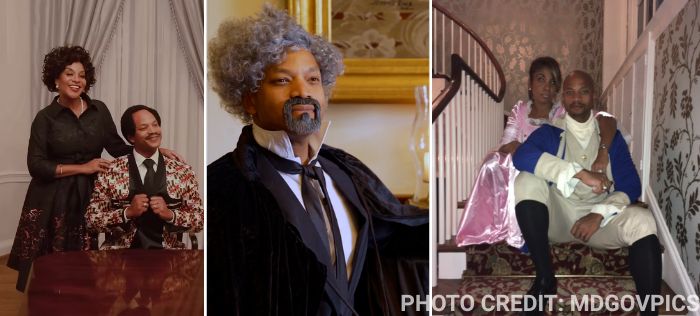 Wes and Dawn's costumes over the years